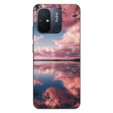 Husa compatibila cu Xiaomi Redmi 12C Silicon Gel Tpu Model Pink Clouds