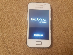 Smartphone Samsung Galaxy Ace S5830 White Liber retea Livrare gratuita! foto