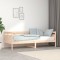 Gossi pat de zi, 80x200 cm, lemn masiv de pin