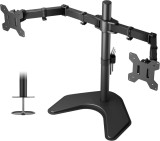 Cumpara ieftin Suport 2 Monitoare 13&quot;-27&quot; Inch, Vesa 75 X 75 - 100 X 100 Mm, Sarcina Maxima 20 Kg - CN