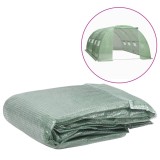 Copertina rezerva sera Gossi 16 m2, 400x400x200 cm, PE, verde, 8 ferestre ventilatie si usa