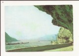 Carte Postala veche -Dunarea la Cazane, Muzeul portile de fier, Necirculata