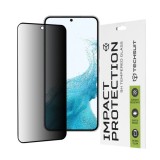 Folie pentru Samsung Galaxy S22 5G / S23 - Techsuit 111D Privacy Full&nbsp;Glue - Black