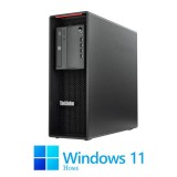 Workstation Lenovo P520, Quad Core W-2125, 32GB, 512GB SSD, GT 720, Win 11 Home