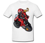 Cumpara ieftin Tricou &quot; Motorcycle girl &quot;
