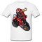 Tricou &quot; Motorcycle girl &quot;