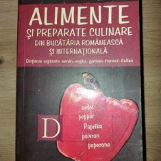 Alimente si preparate culinare din bucataria romaneasca si internationala- Ana Maria Gal