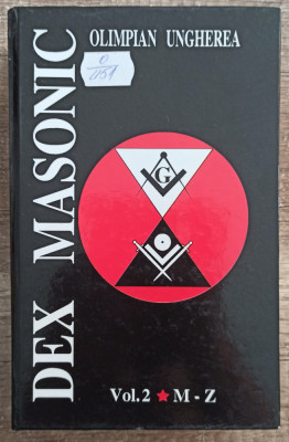 DEX Masonic (vol. 2, M-Z) - Olimpian Ungherea foto