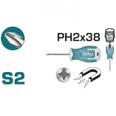 TOTAL - Surubelnita Phillips PH2 - 6.0mm - 38mm