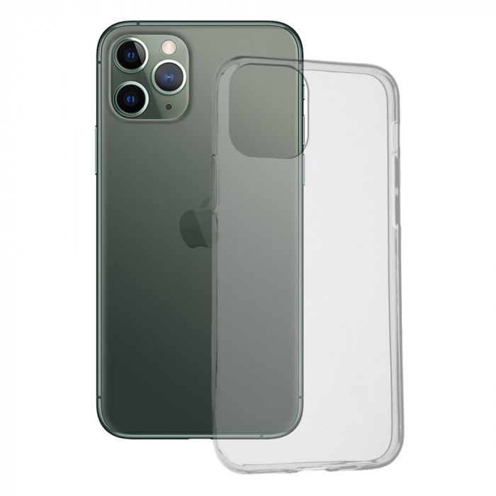 Husa pentru iPhone 11 Pro - Techsuit Clear Silicone - Transparenta