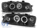 Set de faruri de tuning cu ochi de &icirc;nger halogen potrivit pentru Fiat PUNTO 2 10.1999-06.2003, stanga si dreapta Performance AutoTuning