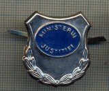 Y 1510 INSIGNA- MILITARA -SEMN DE ARMA-MINISTERUL JUSTITIEI -PENTRU COLECTIONARI