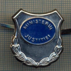 Y 1510 INSIGNA- MILITARA -SEMN DE ARMA-MINISTERUL JUSTITIEI -PENTRU COLECTIONARI