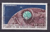 Noua Caledonie 1962 cosmos telecomunicatii Telstar MI 386 MNH
