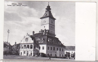 bnk cp Orasul Stalin - Vechea casa a Sfatului ( Muzeu ) - necirculata foto