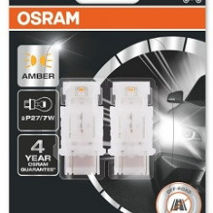 Set 2 Buc Led Osram C5W 12V 0,5W SV8,5-8 6000K Amber LEDriving SL 3157DYP-02B