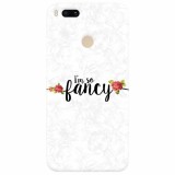 Husa silicon pentru Xiaomi Mi A1, Im So Fancy Floral