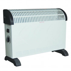 Convector de podea Sapir, 2000 W, 3 trepte putere, termostat, Alb foto