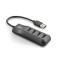 Hub USB 2.0 4 porturi USB negru NGS Port 2.0