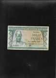 Rar! Guineea 1000 1.000 francs 1960 seria130594 uzata