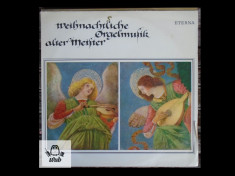 Muzica religioasa cantata la orga - disc vinil Germania foto