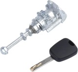 Cilindru Incuietoare Usa Fata cu Cheie, Techstar Aftermarket, Compatibil Peugeot 407, Citroen C4, C4 Picasso, 2004-2011, Cod OE 9170Y0 / 9170.Y0