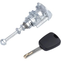 Cilindru Incuietoare Usa Fata cu Cheie, Techstar Aftermarket, Compatibil Peugeot 407, Citroen C4, C4 Picasso, 2004-2011, Echiv OE 9170Y0 / 9170.Y0