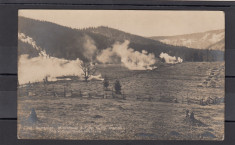 Carte Postala Romania WW1 - Foc asupra inamicului si avansarea infanteriei foto