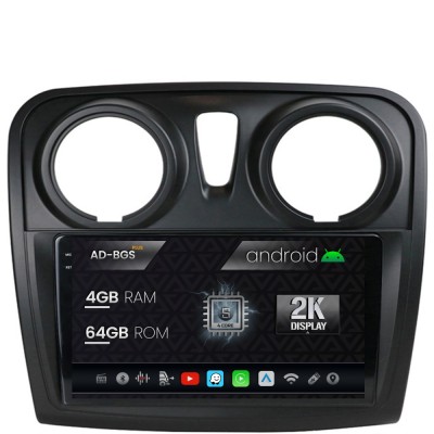 Navigatie 2K Dacia Dokker Lodgy, Android OS, S-Quadcore 4GB RAM + 64GB ROM, 9.5 Inch - AD-BGS90042K+AD-BGRKIT376V2 foto