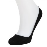 șosete Femei, Balerini, Pernuțe Silicon, Culoare Negru, Mărime One Size, Oem