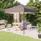 Cort pliabil pentru petrecere, gri taupe, 3x3 m GartenMobel Dekor, vidaXL