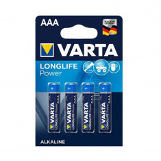 Set 4 baterii varta longlife aaa, alcaline, r3, 1.5 v MultiMark GlobalProd