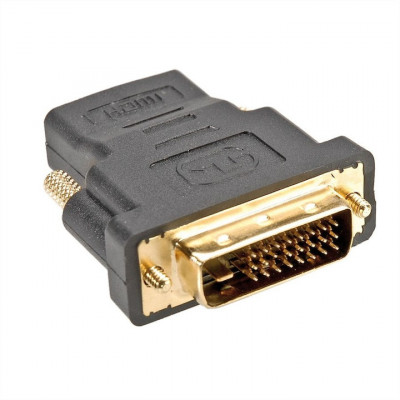 Adaptor DVI-D 24+1 pini la HDMI, Tata-Mama, Roline foto