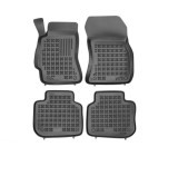 Set covorase auto din cauciuc SUBARU LEGACY (BM/BR), 04.2009-12.2014; OUTBACK (BR), 09.2009-10.2015; OUTBACK (BS), 05.2015-, presuri tip tavita, negr