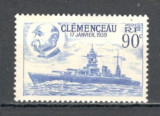 Franta.1939 Vasul de razboi Clemenceau SF.67, Nestampilat