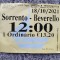 Pentru colectionari, 5 bilete transport Italia si Spania