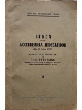 Eugen Herovanu - Legea pentru accelerarea judecatilor din 11 iulie 1929 (Editia: 1938)