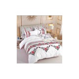 Cumpara ieftin Lenjerie de Pat Bumbac Finet Model Traditional, 1 Persoana , 4 piese - JOJ301