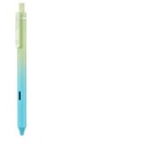 Roller gel cu uscare rapida degrade pastel verde Ombre Writech 0.7mm albastru