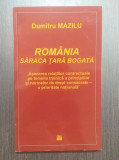 ROMANIA - SARACA TARA BOGATA - DUMITRU MAZILU