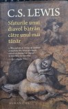 SFATURILE UNUI DIAVOL BATRAN CATRE UNUL MAI TANAR - C.S. LEWIS