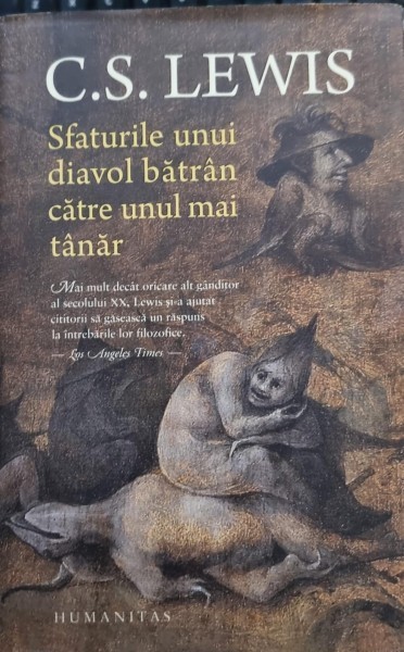 SFATURILE UNUI DIAVOL BATRAN CATRE UNUL MAI TANAR - C.S. LEWIS