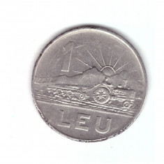 Moneda 1 leu 1963, stare relativ buna, curata