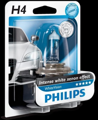 Bec Philips H4 WhiteVision 12V 60/55W 12342WHVB1 foto