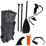 PADDLE BOARD iggy,stand up,gonflabila,305x81x15cm,single layer,suprafata anti-alunecare,acc:1 rucsac,1 aripioara mare,2 aripioare mici,1 kit reparatii