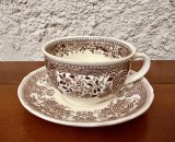 CEASCA SI FARFURIOARA DIN PORTELAN VILLEROY &amp; BOCH- BURGENLAND