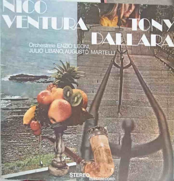 Disc vinil, LP. UN BACIO PICCOLISSIMO-NICO VENTURA, TONY DALLARA