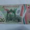 Mexic 20 Pesos Comemorativa 2021 Polimer Seria AB Semnatura 3 UNC