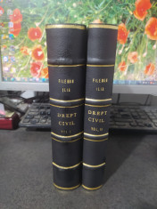 Filemon Ilia Cursu de dreptu civile Curs de drept civil, vol. 1-2, 1871-1877 134 foto