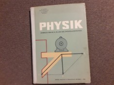 FIZICA MANUAL PENTRU ANUL I LICEE - N. Hangea, N. Stanescu LIMBA GERMANA EDITIE CARTONATA